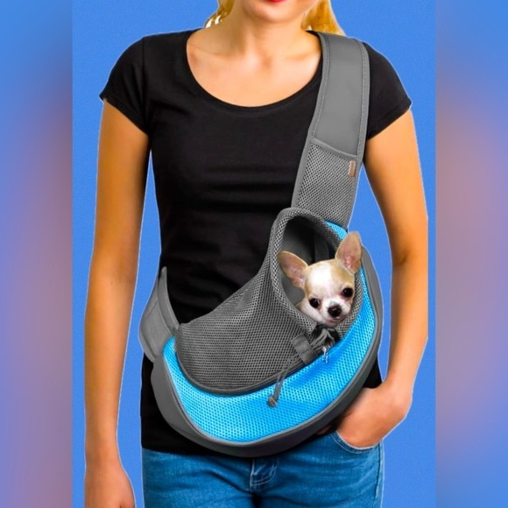 😍 YUDODO Pet Sling Carrier | Sz Medium | Sky Blue | Brand New